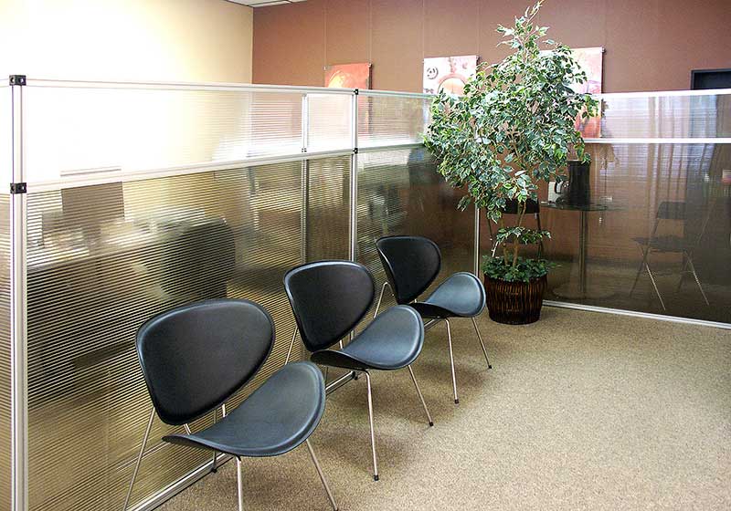 Modular Office Partitioning and Privacy Screens