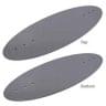 20" Oval floor base for Totem Display Stands / 8x20 inch