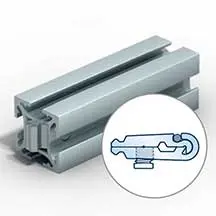 320-15-CBX15 connectors for horizontal extrusion-profiles