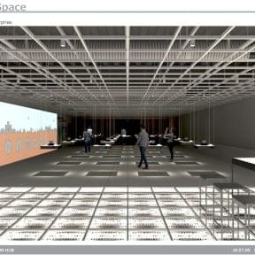 DC1401 - Exhibition Space Design Concept for NTK Open Innovation Hub
