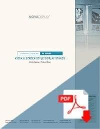 Kiosk & Screen Style Display Stands KFPX Catalog