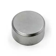 20mm (3/4") Dia. Satin Chrome Sign Screw Caps — Decorative Cover Caps