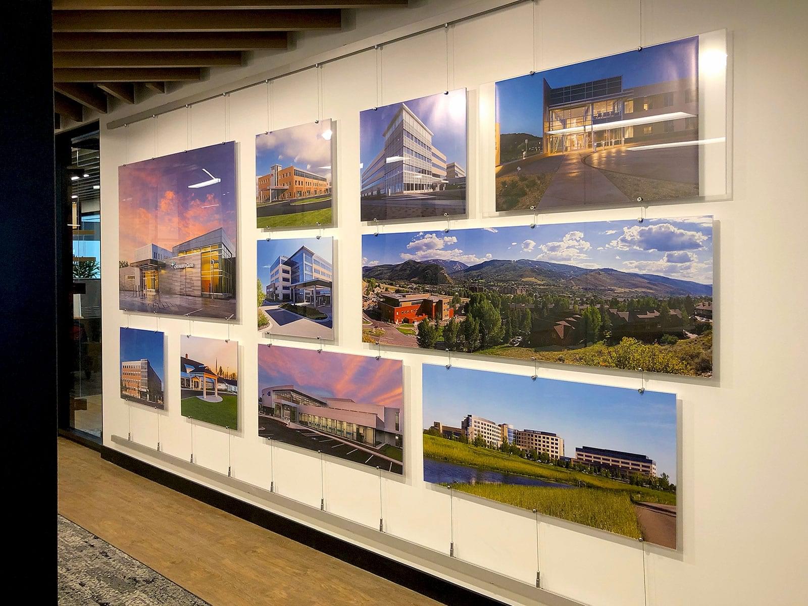 Rail/Track Display Systems for Fine Art & Posters