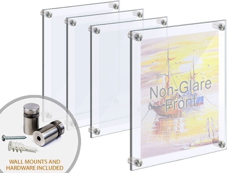 Clear/Non-Glare Acrylic Poster Frames – Saving Bundles