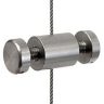 Support with M6 Stud-Cap Double-Sided for Panels with Holes (#303 Stainless Steel)