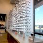 D2009 – Eyeglass Displays suspended on 10mm Rod Display