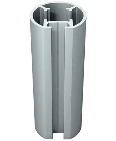 Round Profile / Vertical Extrusion for modular stand assembly