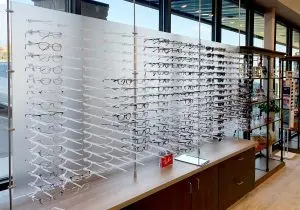 D2007 — Wall Panels for Eyewear Displays Suspended with 10mm Rod Display