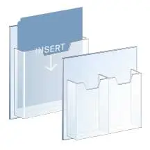 Acrylic Literature Holders / Styles & Sizes | Nova Display Systems