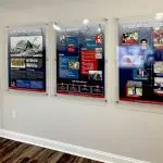 W2516 — Oversized Acrylic Poster Frames with Standoff Mounts for Special Operations Warrior Foundation