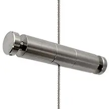 Dual-Grip Cable Standoffs with Wide-Projection | 1.5mm Hanging Cable System Stainless Steel