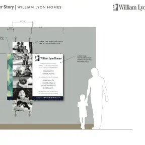 DC1201 — Wall Display Concept for William Lyon Homes