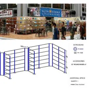 DC1405 — Exhibit Display Booth Design Concept