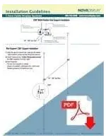 How to Install CS07 Support for Rod/Hanging Rail to 1.5mm Cable