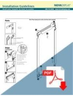 How to Install Ano-Frame Snap-On System Aluminum Stands