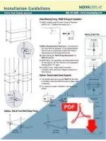 How to Install RG06-10 Shelf Support to 10mm Rods