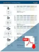 6mm and 10mm Rod Display Fitting Specifications