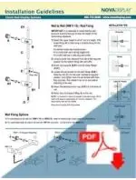 How to Install WM11-10 Horizontal Rod Wall Fixing