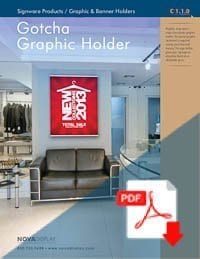 C110 Gotcha Graphic Holder Catalog
