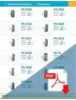 Modular Display Systems Vertical Extrusions Catalog