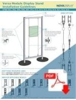 Versa-Module Display Stand KFMR Installation Guide