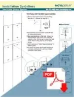 How to Install CG01-3 & CG02-3 Vertical Panel Supports to 3mm Cable