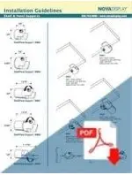 How to Install WM01-WM04 Shelf Projecting Supports