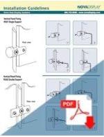 How to Install RG01 Vertical Panel Support to 6mm Rods